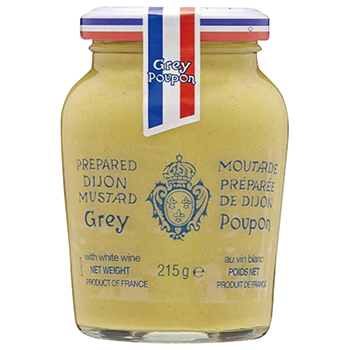 【FOOD de WINE】グレープポン ディジョンマスタード 215g / 豊産業 ◎(GREYPOUPON Dijon mustard ◎)